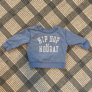 GAP Blue "Hip Hop Hooray" Kids Pullover Sweatshirt